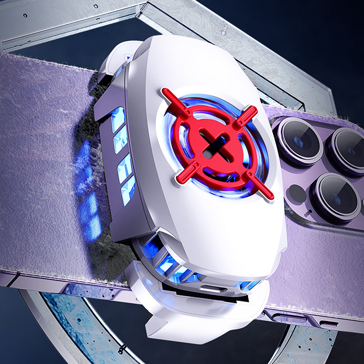 Quạt tản nhiệt điện thoại sò lạnh A01 quạt giá rẻ làm mát tức thì điện thoại chơi game livestream