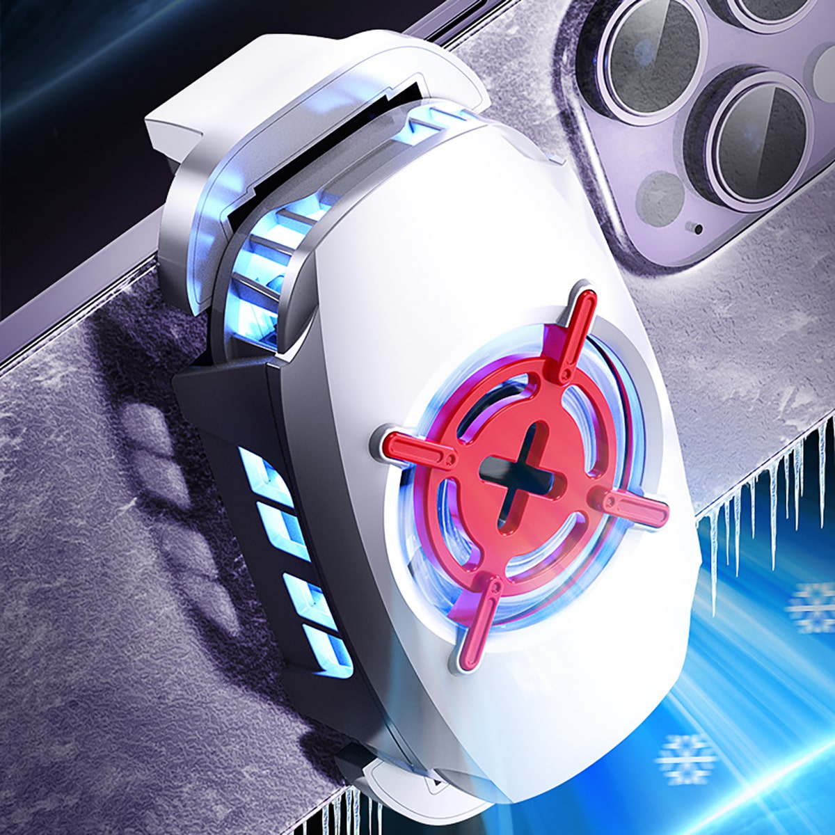 Quạt tản nhiệt điện thoại sò lạnh A01 quạt giá rẻ làm mát tức thì điện thoại chơi game livestream