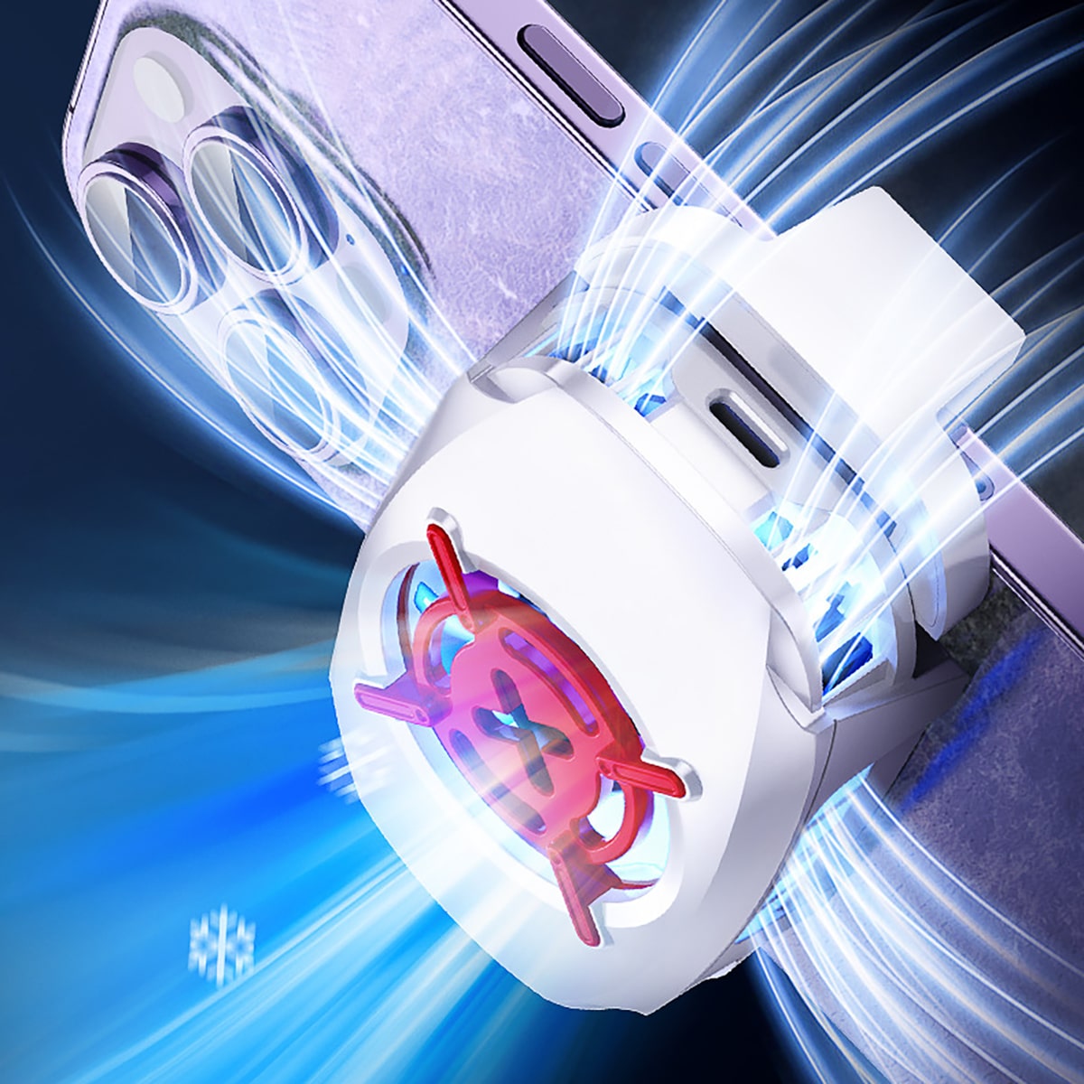 Quạt tản nhiệt điện thoại sò lạnh A01 quạt giá rẻ làm mát tức thì điện thoại chơi game livestream