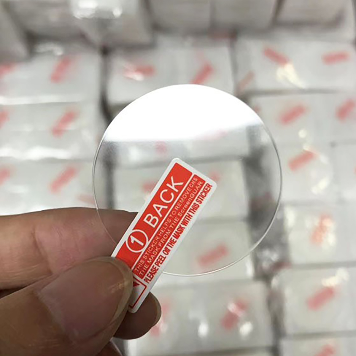 Kính cường lực đồng hồ dùng cho các đồng hồ mặt phẳng hình tròn đường kính 28mm - 42mm full keo chống xước màn hình