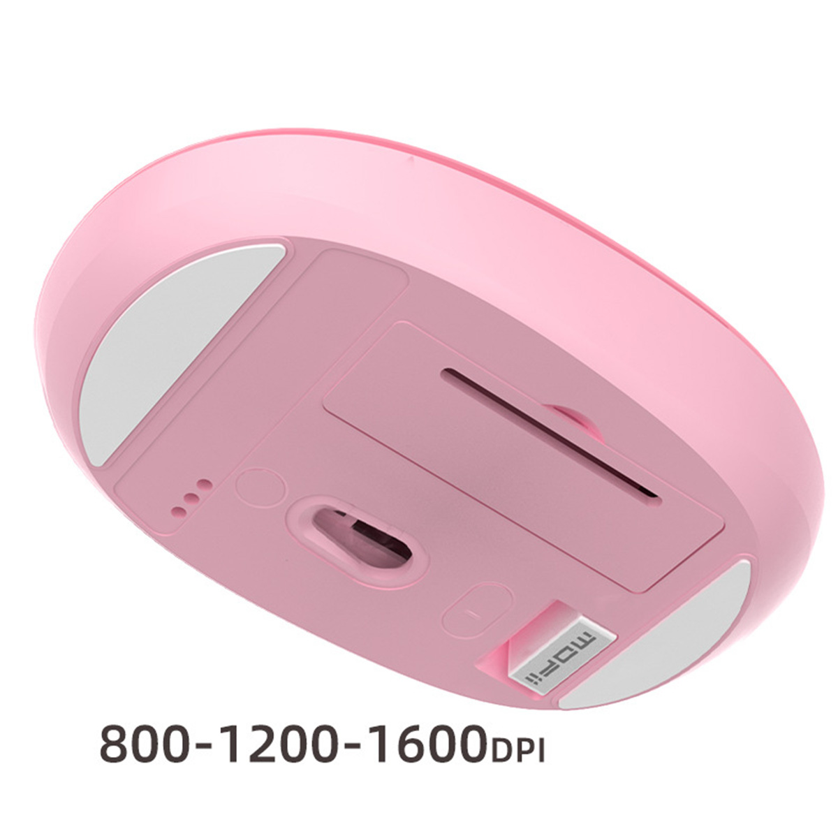 Chuột máy tính không dây Hello Bear gấu M2 - Chuột hồng dễ thương cute hình gấu Wireless Mofii