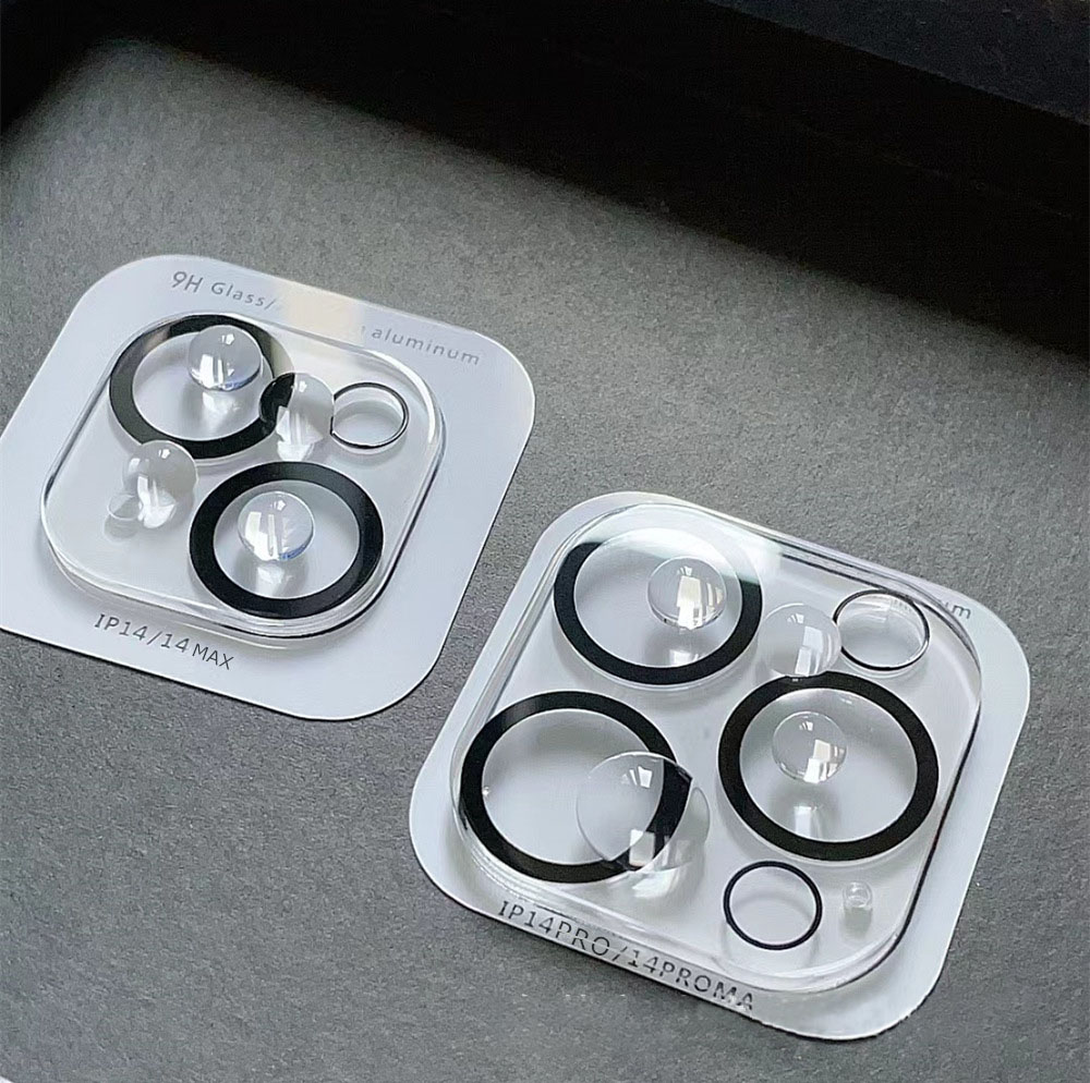 Dán camera Iphone 15 Plus thấu kính nổi 3D - Cường lực camera Iphone 15 Plus độ cứng 9H trong suốt