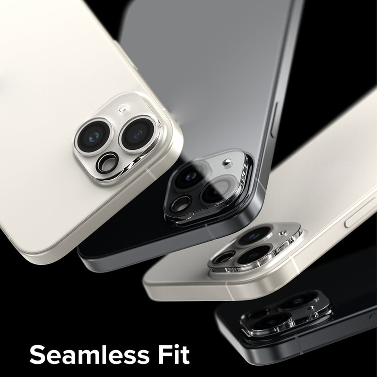 Dán camera Iphone 15 Plus thấu kính nổi 3D - Cường lực camera Iphone 15 Plus độ cứng 9H trong suốt