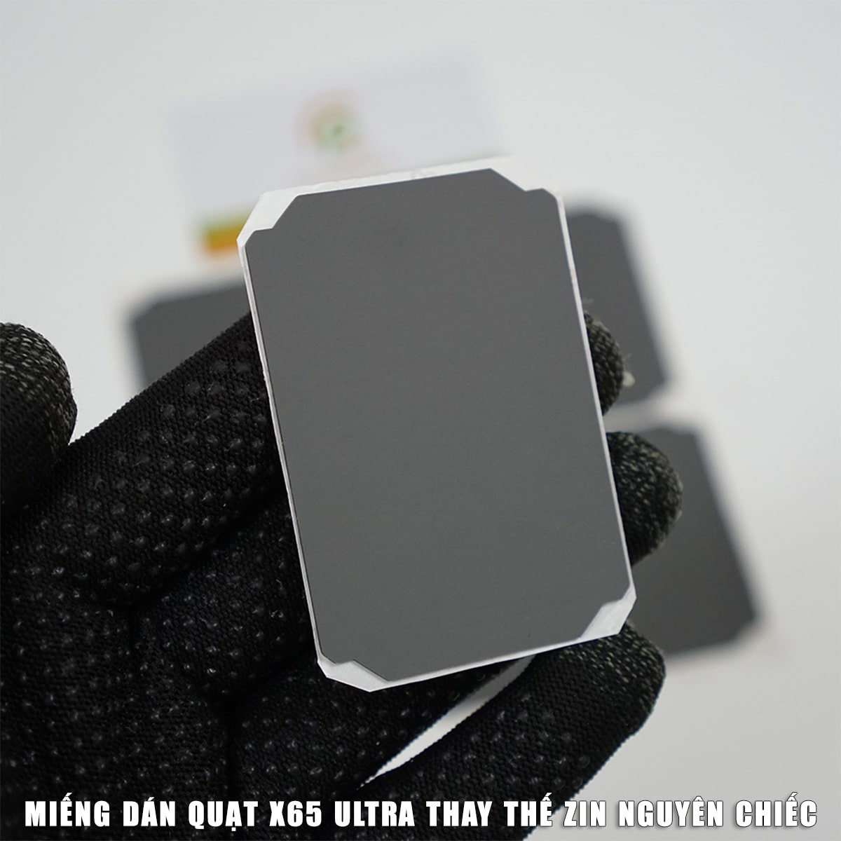 Tấm dán quạt tản nhiệt X65 Ultra Sò lạnh - Miếng dán quạt X65 Ultra thay thế zin nguyên chiếc - Đệm silicon X65 Ultra ngàm kẹp và từ tính