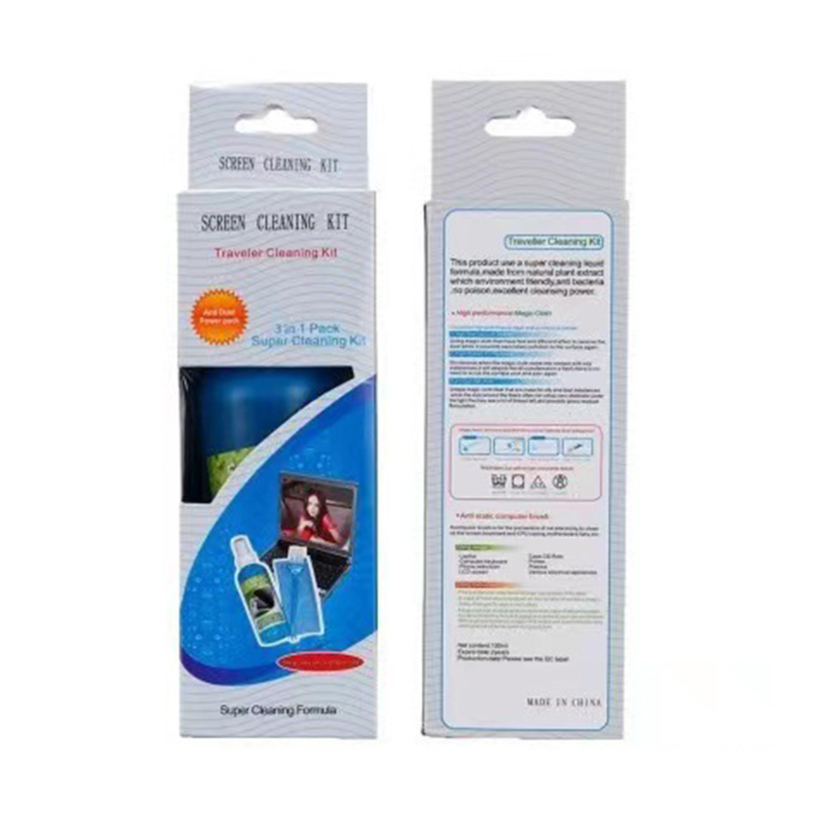 Bộ vệ sinh laptop máy ảnh đa năng 3in1 phụ kiện làm sạch máy tính, laptop Macbook, ipad, máy ảnh, đồng hồ