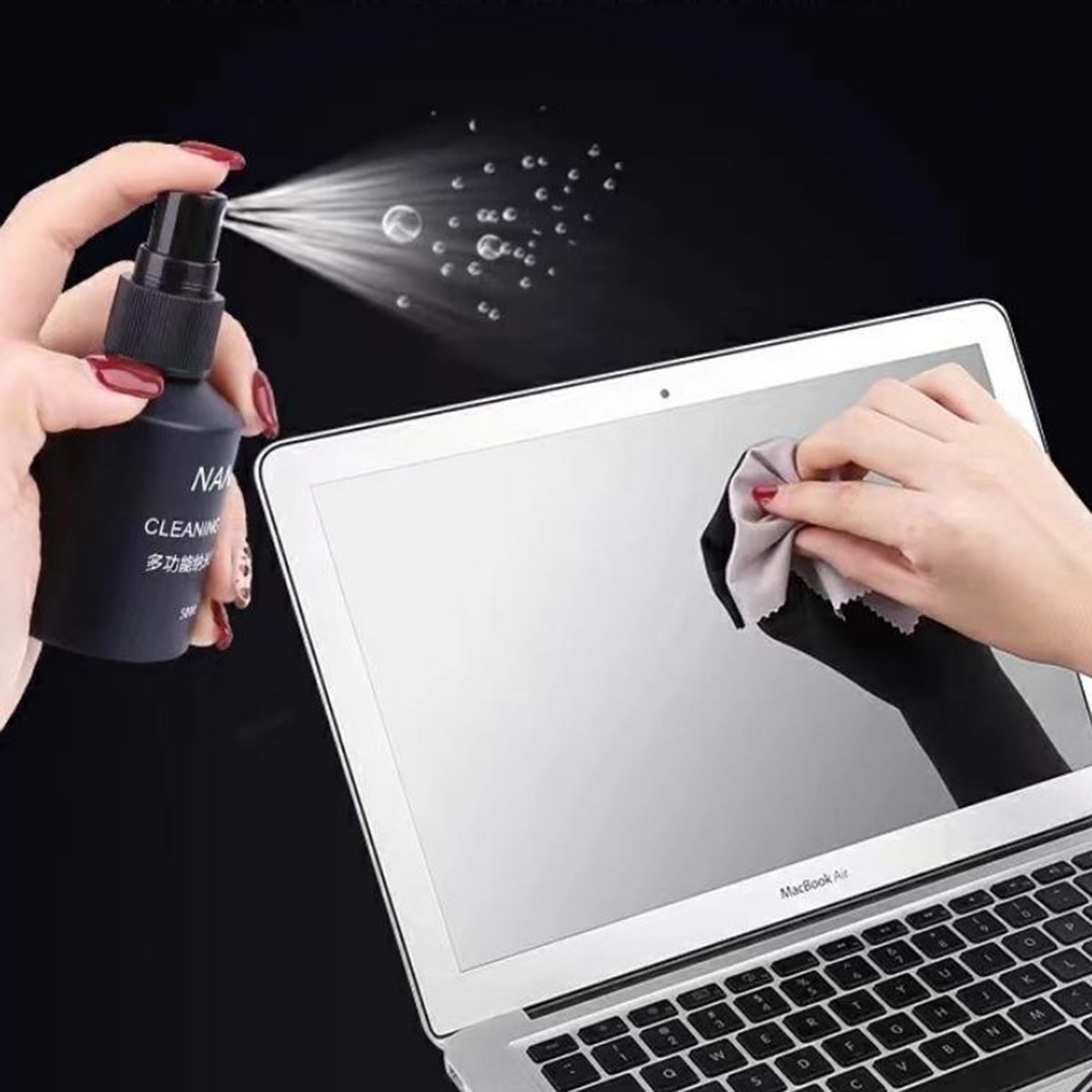 Bộ vệ sinh laptop máy ảnh đa năng 5in1 phụ kiện làm sạch máy tính, laptop Macbook, ipad, máy ảnh, đồng hồ