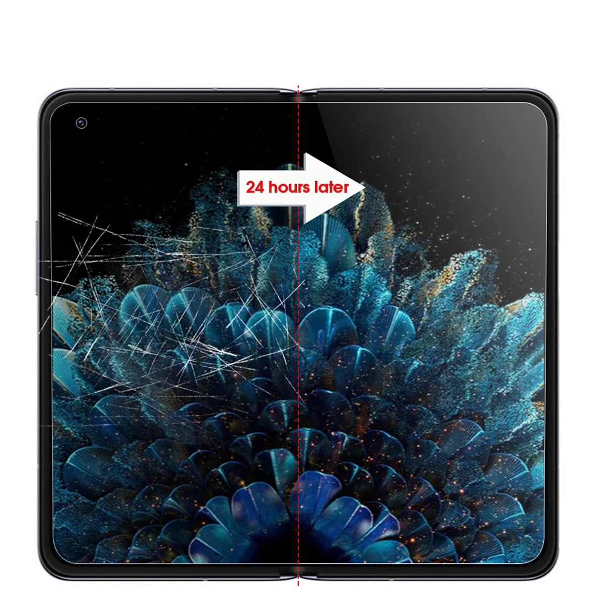 Dán màn hình Find N3 full màn hình chính dẻo trong suốt PPF cao cấp - Dán màn hình chính Oppo Find N3