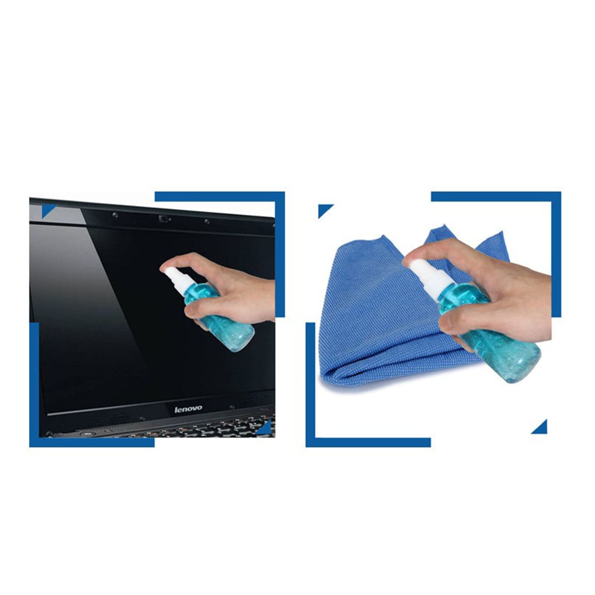 Nước vệ sinh màn hình laptop, điện thoại, máy tính bảng, tivi, kính mắt,... Dung dịch vệ sinh 100ML