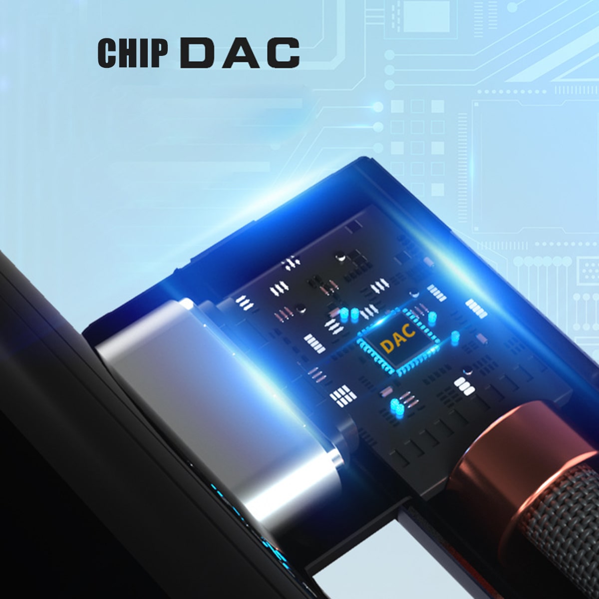 Cáp chuyển đổi Type C sang 3.5mm bẻ góc 90 độ có chip DAC chuyên cho chơi game