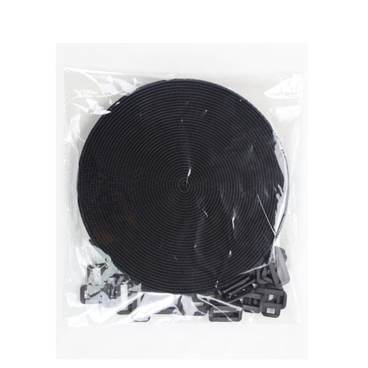 Băng gai dính cố định đồ vật có khóa nhựa - Dây Velcro buộc đồ tự dính đa năng tự dính