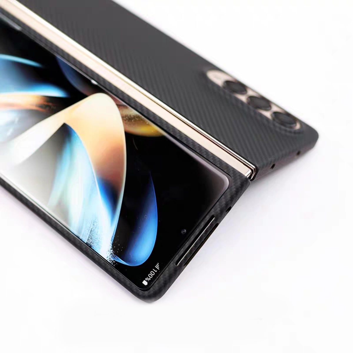 Cường lực Find N3 trong viền đen siêu mỏng cứng 9H - Cường lực màn hình phụ Oppo Find N3 chống trầy xước va đập