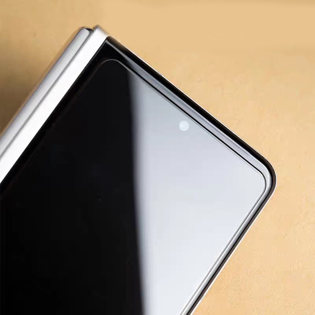 Cường lực Find N3 trong viền đen siêu mỏng cứng 9H - Cường lực màn hình phụ Oppo Find N3 chống trầy xước va đập