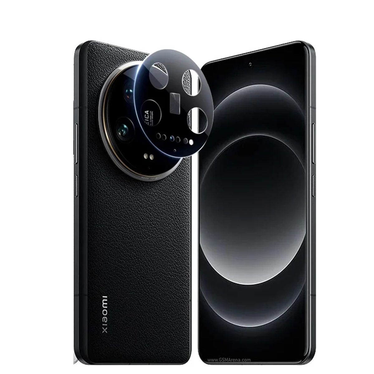 Dán camera Xiaomi 14 Ultra thấu kính nổi 3D - Cường lực camera Xiaomi 14 Ultra độ cứng 9H trong suốt