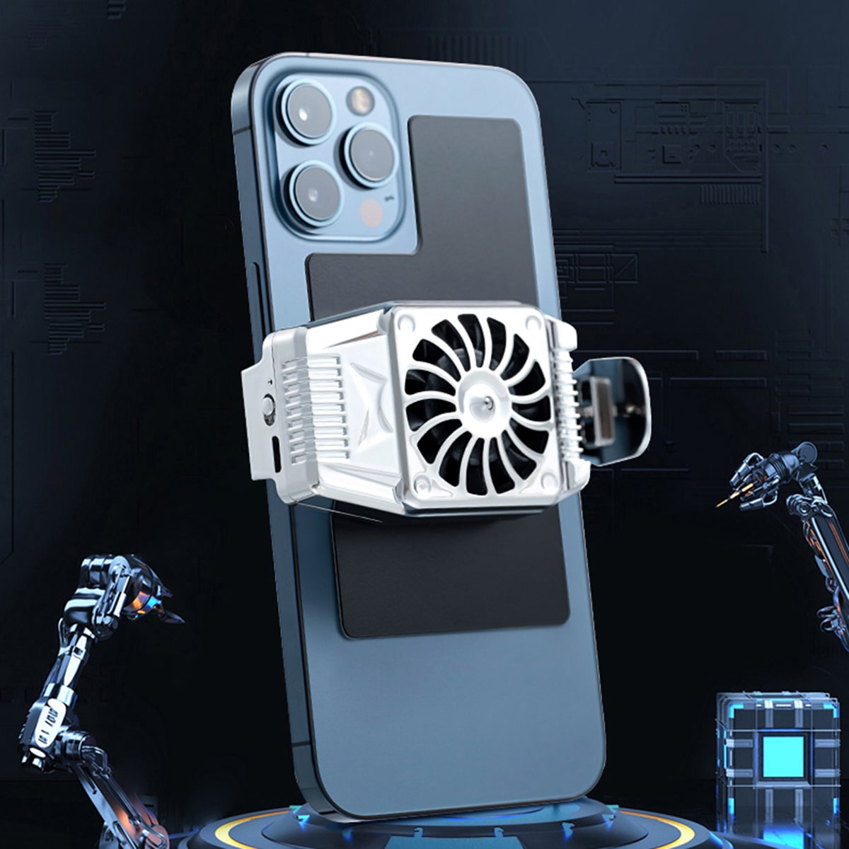 Miếng dán tản nhiệt bằng đồng và miếng dán Graphene hỗ trợ quạt tản nhiệt điện thoại sò lạnh