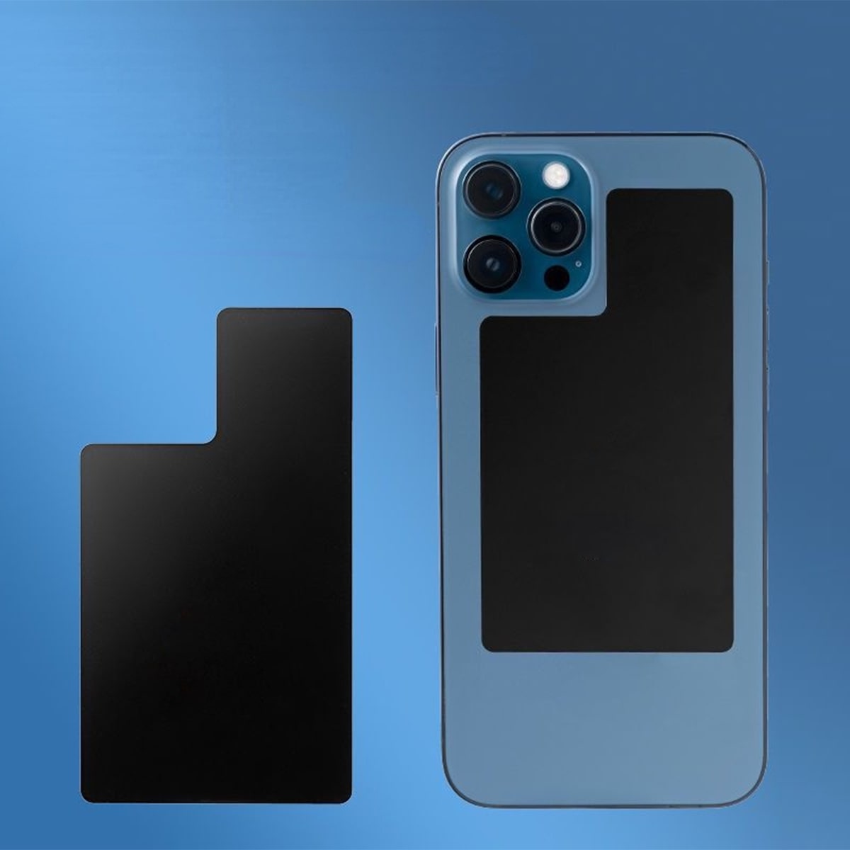 Miếng dán tản nhiệt từ tính bằng kim loại phủ Graphene hỗ trợ quạt tản nhiệt điện thoại sò lạnh