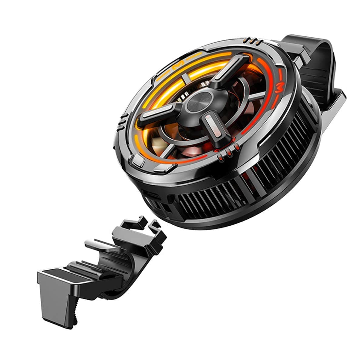 Quạt tản nhiệt điện thoại máy tính bảng sò lạnh từ tính cỡ lớn Memo CX09 làm lạnh đóng băng 36W led RGB