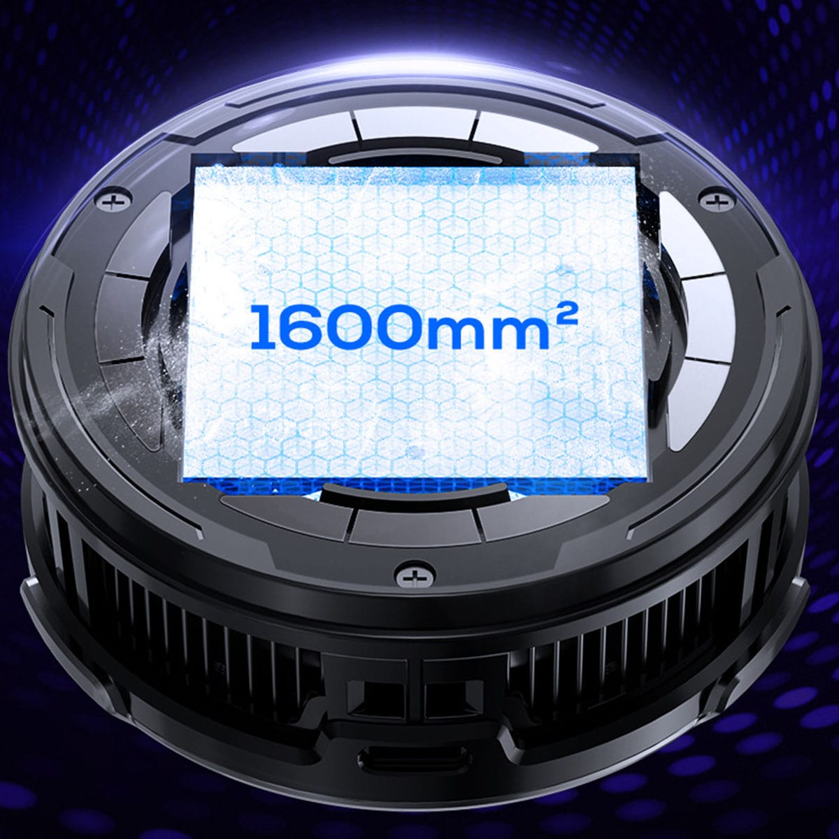 Quạt tản nhiệt điện thoại máy tính bảng sò lạnh từ tính cỡ lớn Memo CX09 làm lạnh đóng băng 36W led RGB