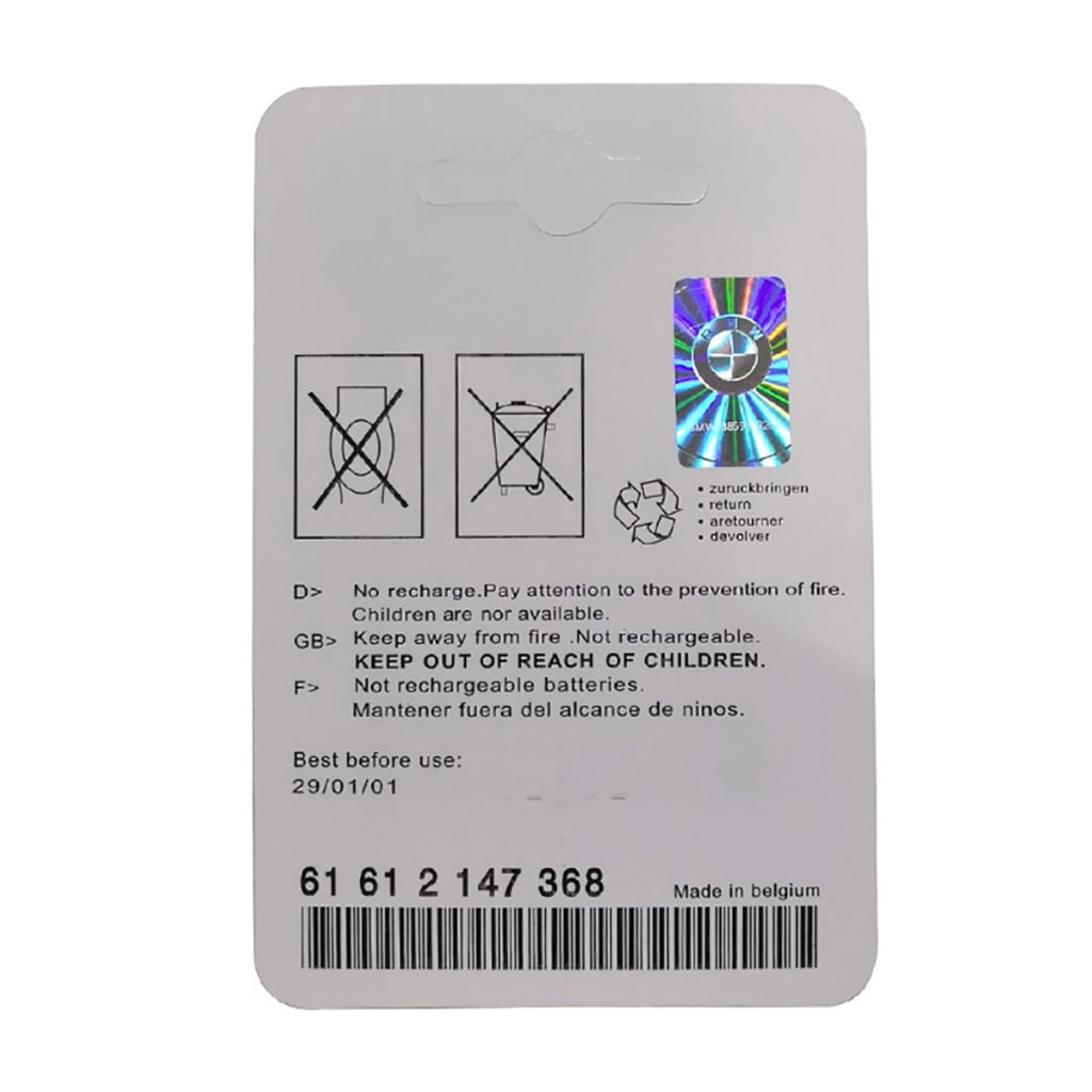 Pin chìa khóa ô tô MGRX5 chính hãng sản xuất theo công nghệ Nhật Bản