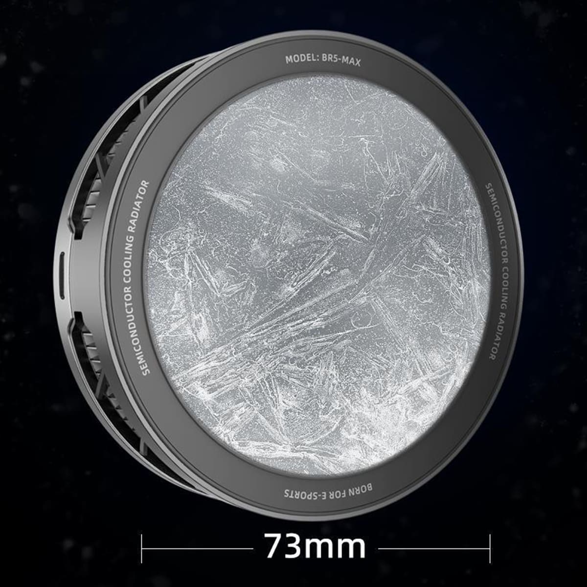 Quạt tản nhiệt máy tính bảng ipad X120 Ultra Max sò lạnh siêu lớn 50x50mm đóng băng full mặt công suất 30W - Piva BR5 Max