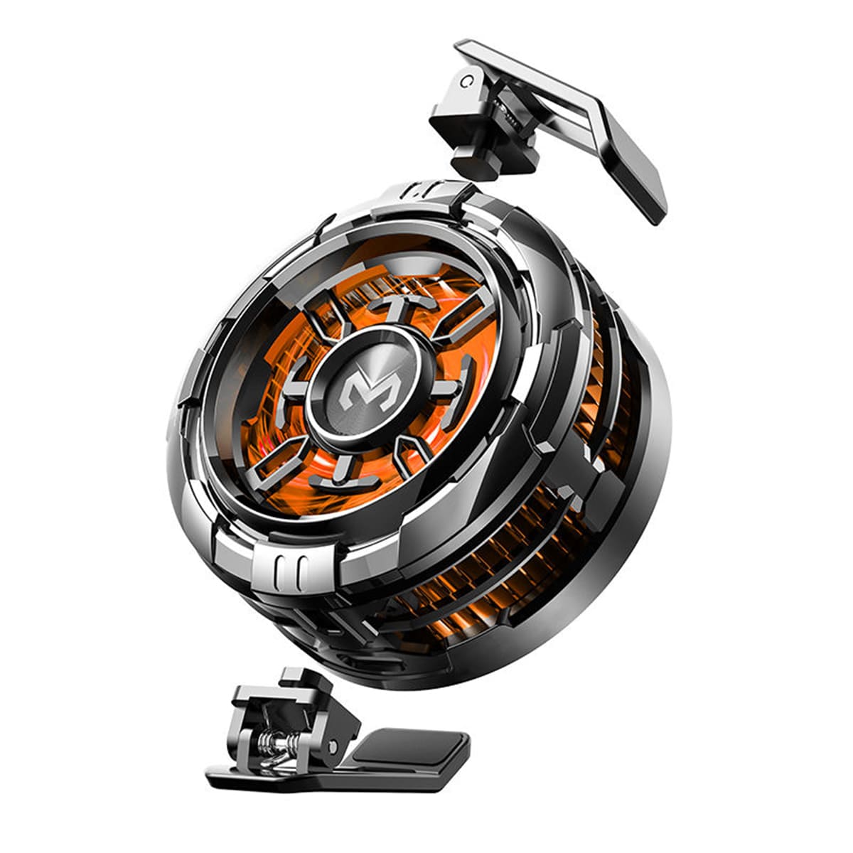 Quạt sò lạnh tản nhiệt điện thoại máy tính bảng Memo CX08 sò lạnh từ tính led RGB làm lạnh đóng băng