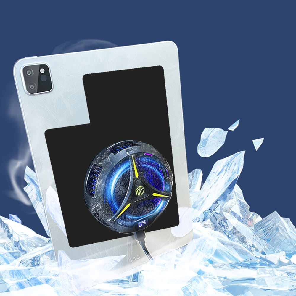 Miếng dán tản nhiệt từ tính bằng kim loại phủ Graphene hỗ trợ quạt tản nhiệt ipad máy tính bảng sò lạnh - Tấm dán từ tính tản nhiệt