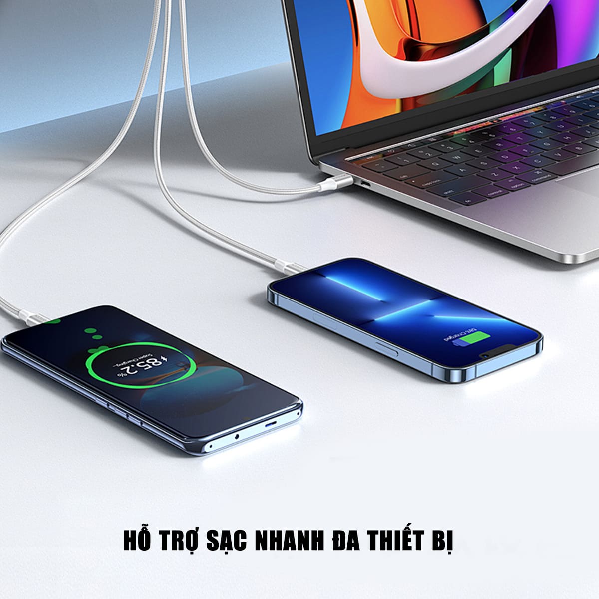 Củ sạc nhanh 45W Piva PD GaN Type C hỗ trợ sạc siêu nhanh 2.0 Bộ Sạc hỗ trợ iPhone Xiaomi Oppo Samsung iPad quick charge adapter