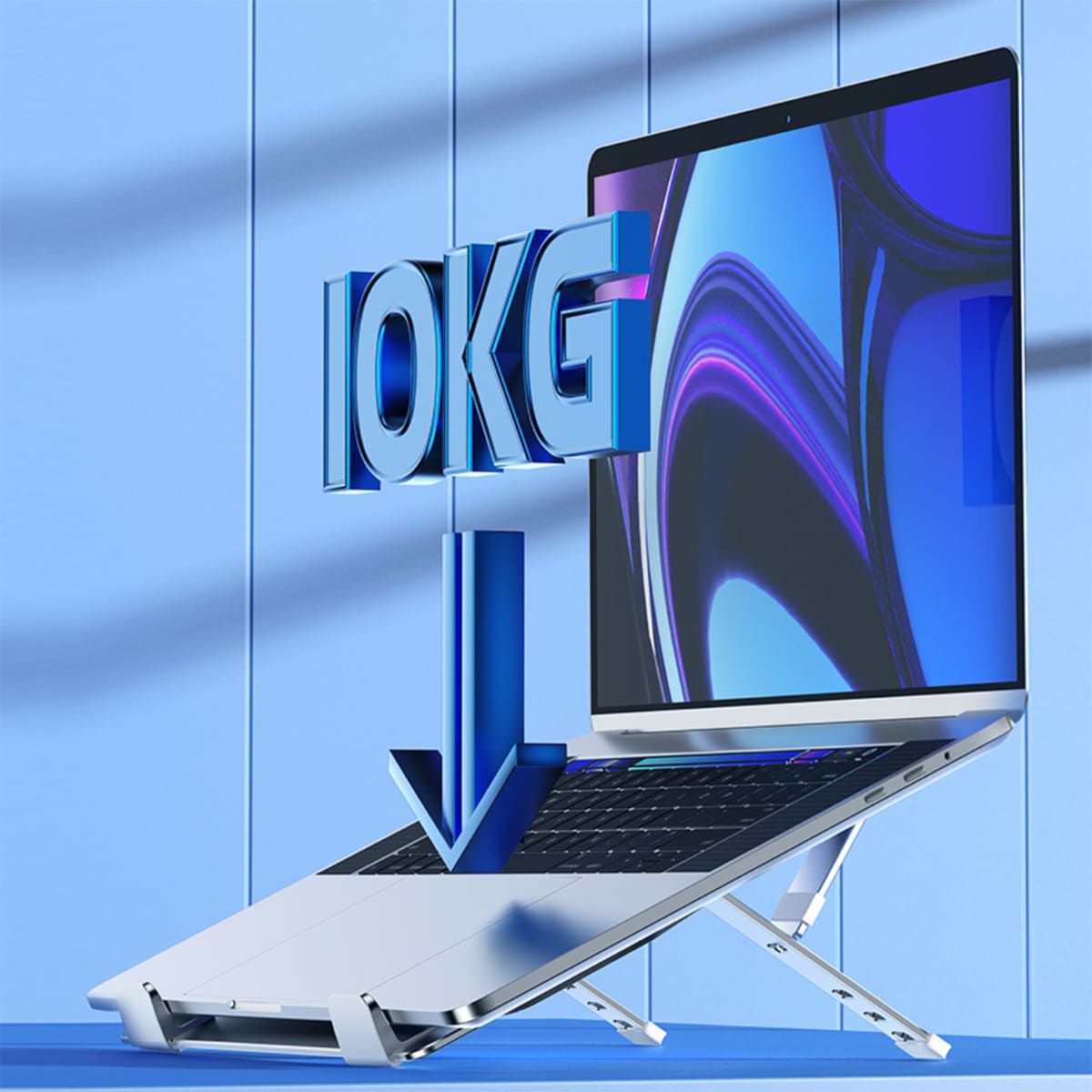 Đế tản nhiệt laptop gaming Z23 giá đỡ laptop 4 quạt tốc độ gió 4600RPM làm mát nhanh chống ồn