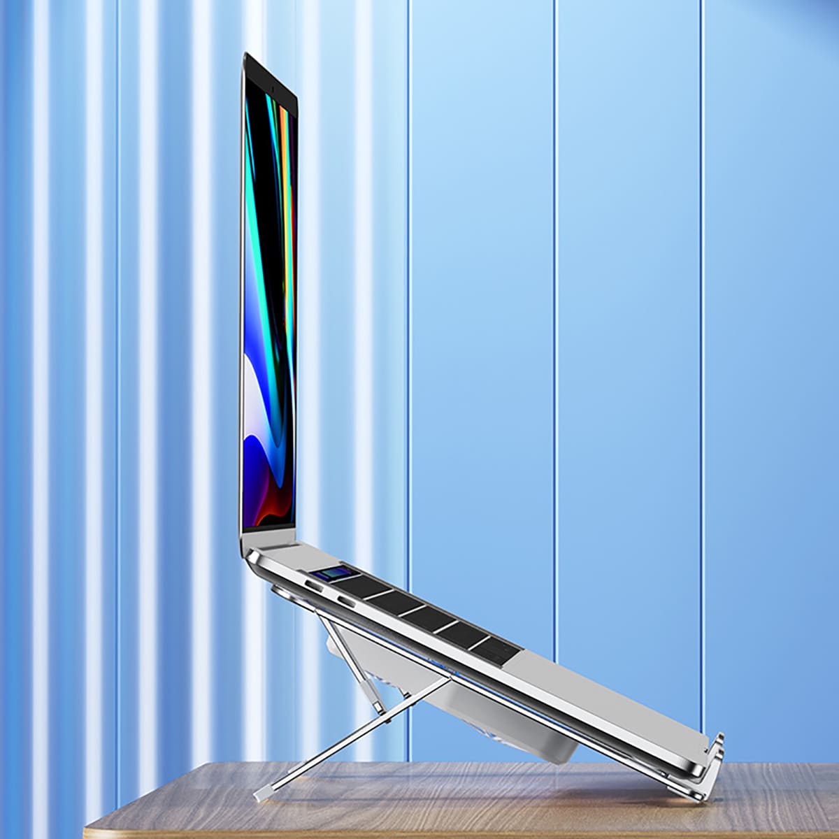 Đế tản nhiệt laptop gaming Z23 giá đỡ laptop 4 quạt tốc độ gió 4600RPM làm mát nhanh chống ồn