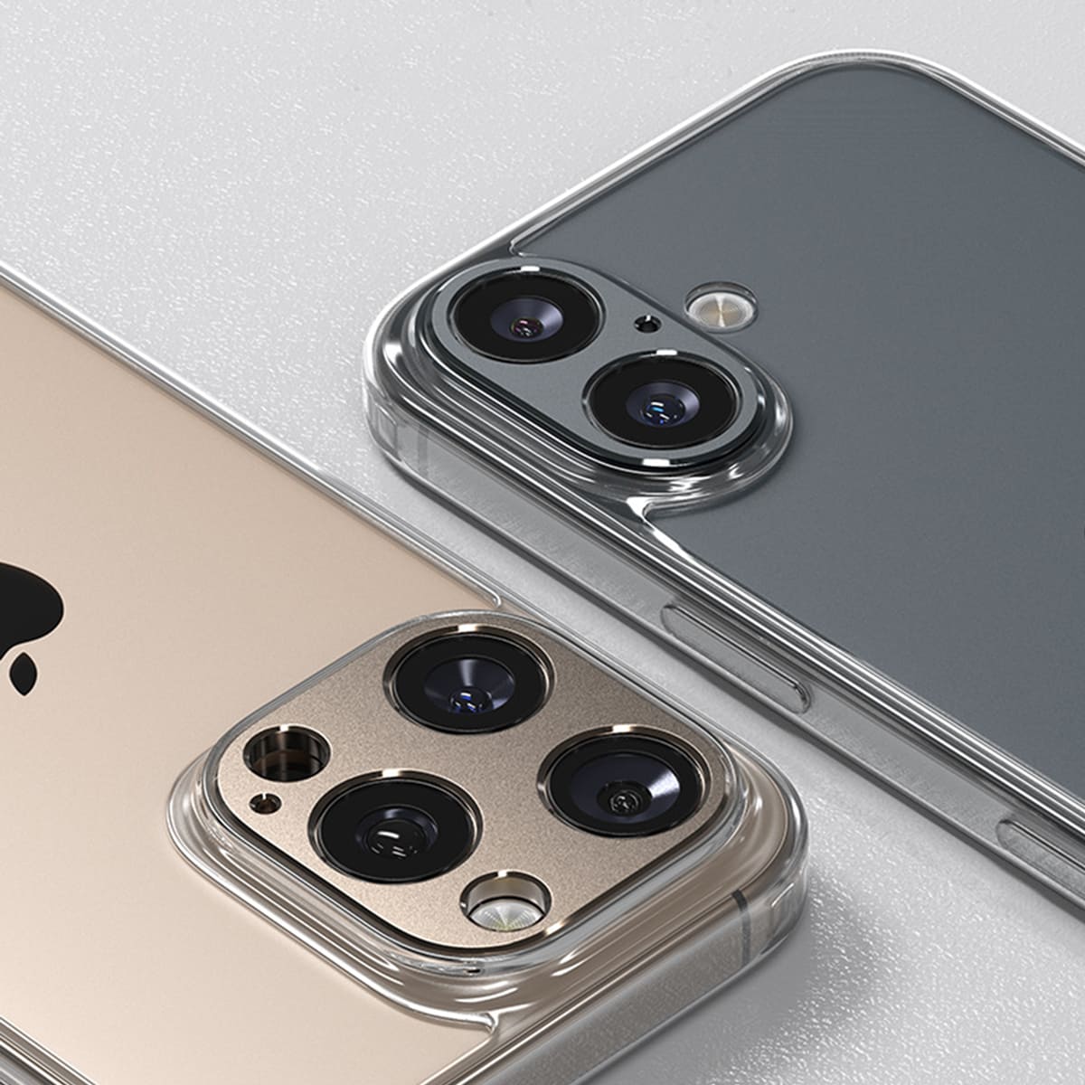 Dán khung kim loại bảo vệ camera Iphone 16 Pro Max chống trầy xước va đập