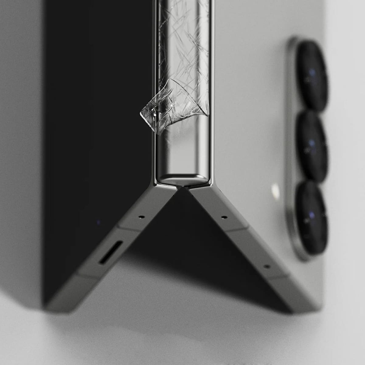 Dán lưng Samsung Z Fold 6 PPF Smart Devil full màn mặt lưng và bản lề dẻo trong suốt