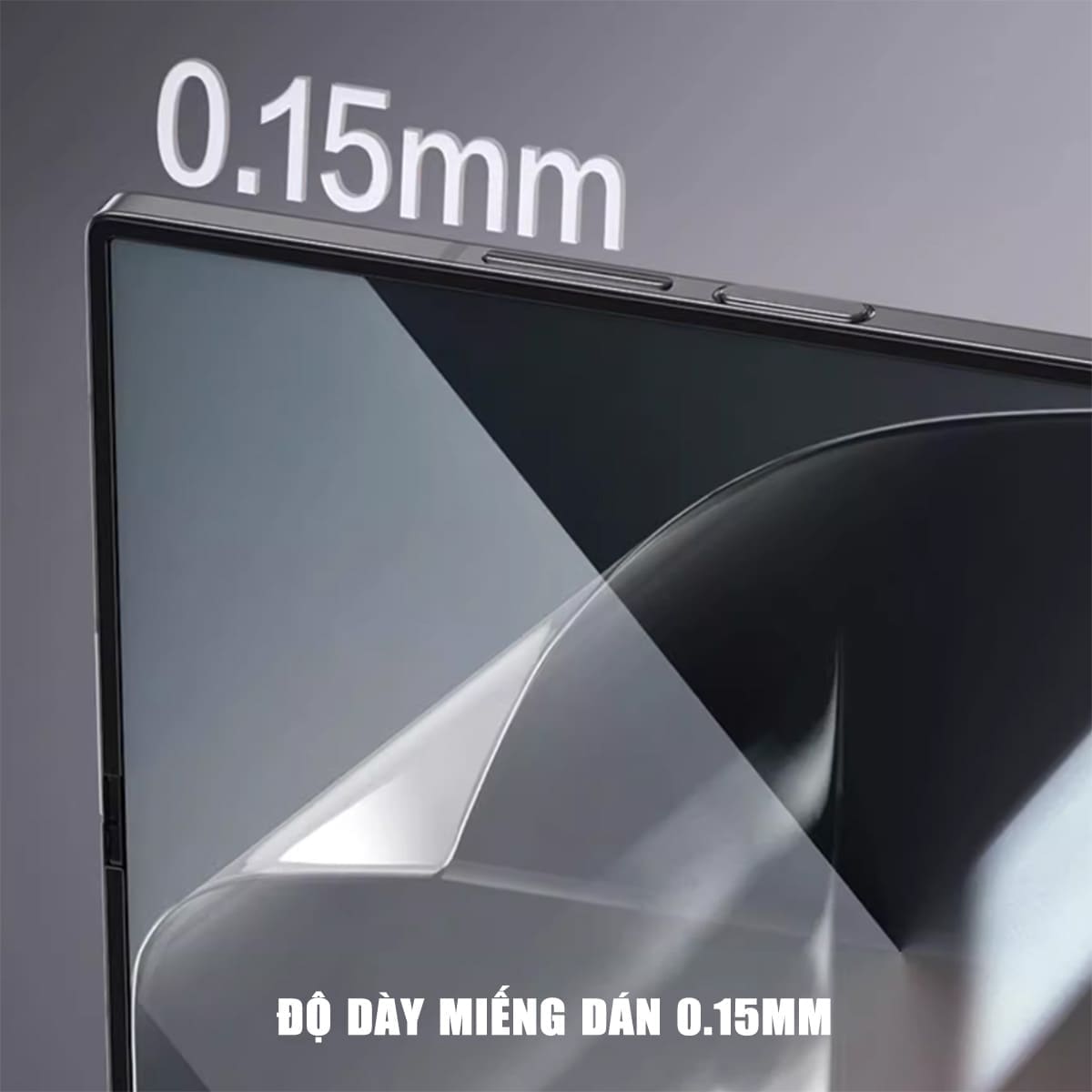 Dán màn hình Samsung Z Fold 6 PPF Smart Devil full màn hình phụ dẻo trong suốt