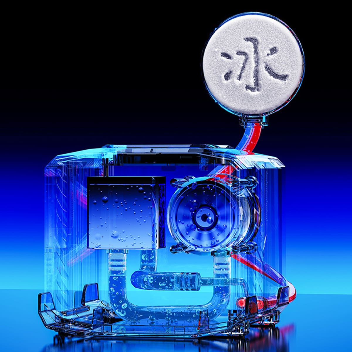 Quạt tản nhiệt điện thoại máy tính bảng DL19 sò lạnh nước từ tính hiệu năng cao chuyên dụng cho Livestream