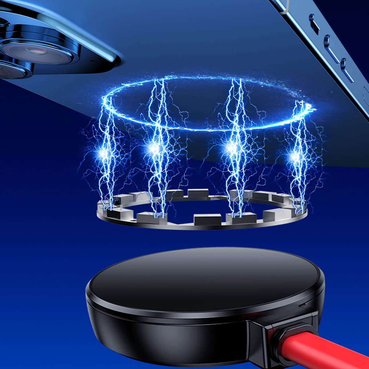 Quạt tản nhiệt điện thoại máy tính bảng DL19 sò lạnh nước từ tính hiệu năng cao chuyên dụng cho Livestream