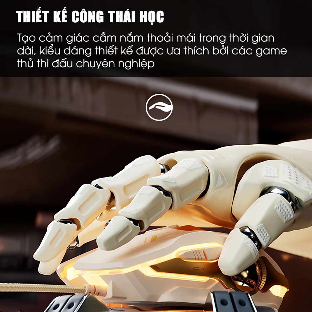 Chuột máy tính có dây Inphic W8 - Hồng Cute, Silent Click, DPI 7200, App tùy chỉnh cho game thủ văn phòng