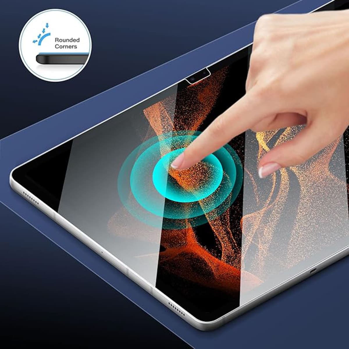 Kính cường lực Samsung Galaxy Tab S10 Ultra full màn hình chính hãng Gor