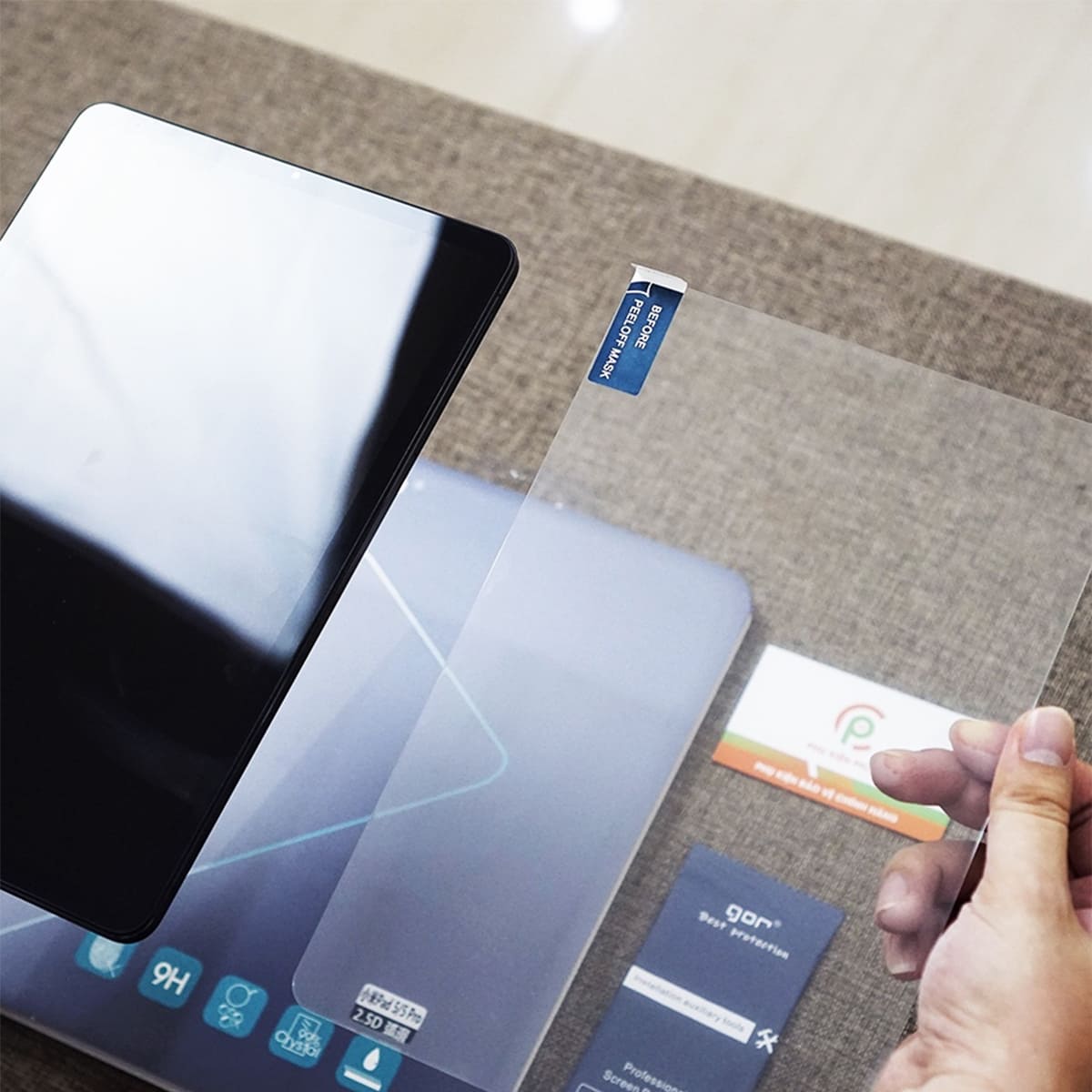 Kính cường lực Xiaomi Pad 7 Pro full màn hình chính hãng Gor - Dán màn hình Xiaomi Mi Pad 7 Pro