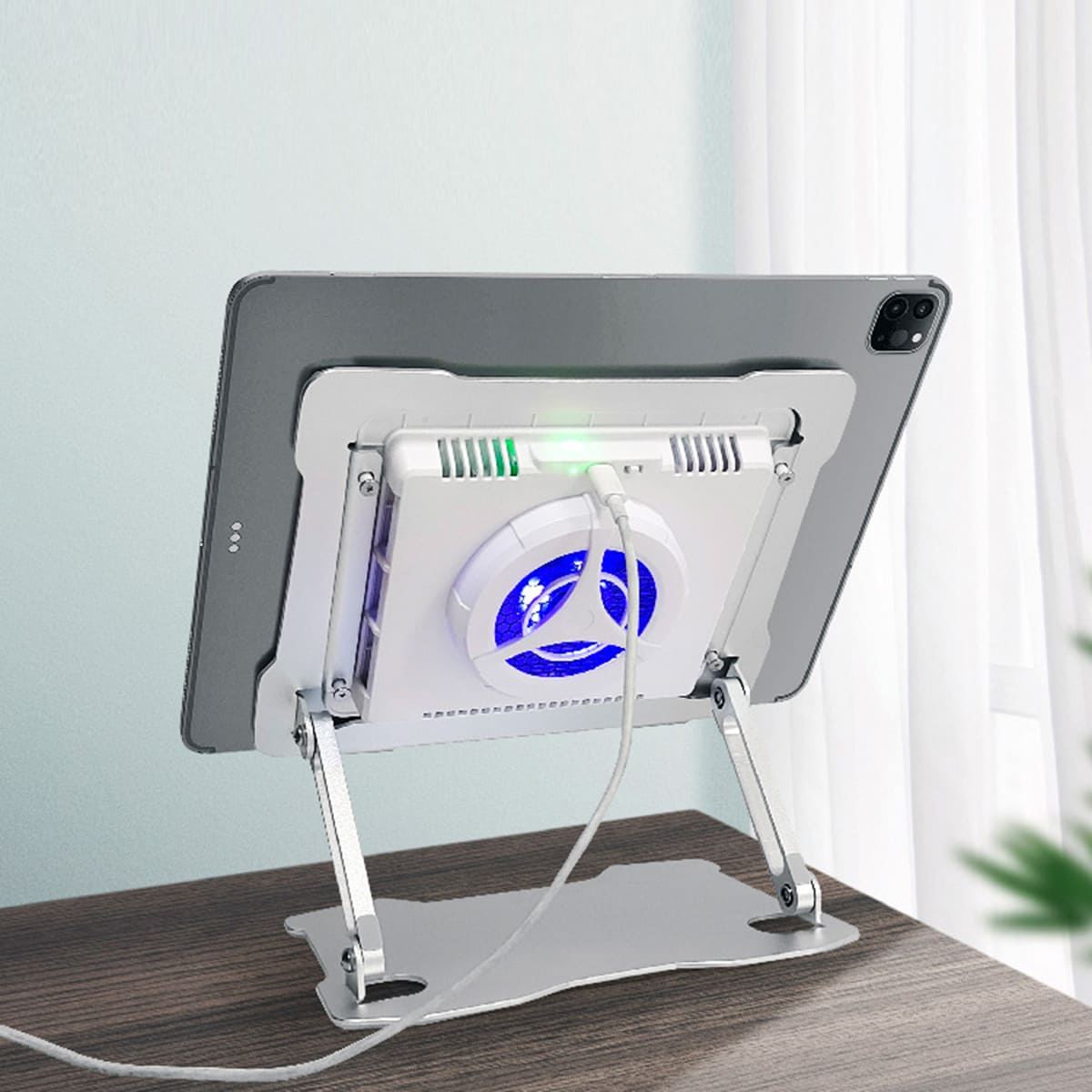 Quạt tản nhiệt Laptop máy tính bảng Z28 Pro sò lạnh - Đế tản nhiệt máy tính giá đỡ Surface book pro