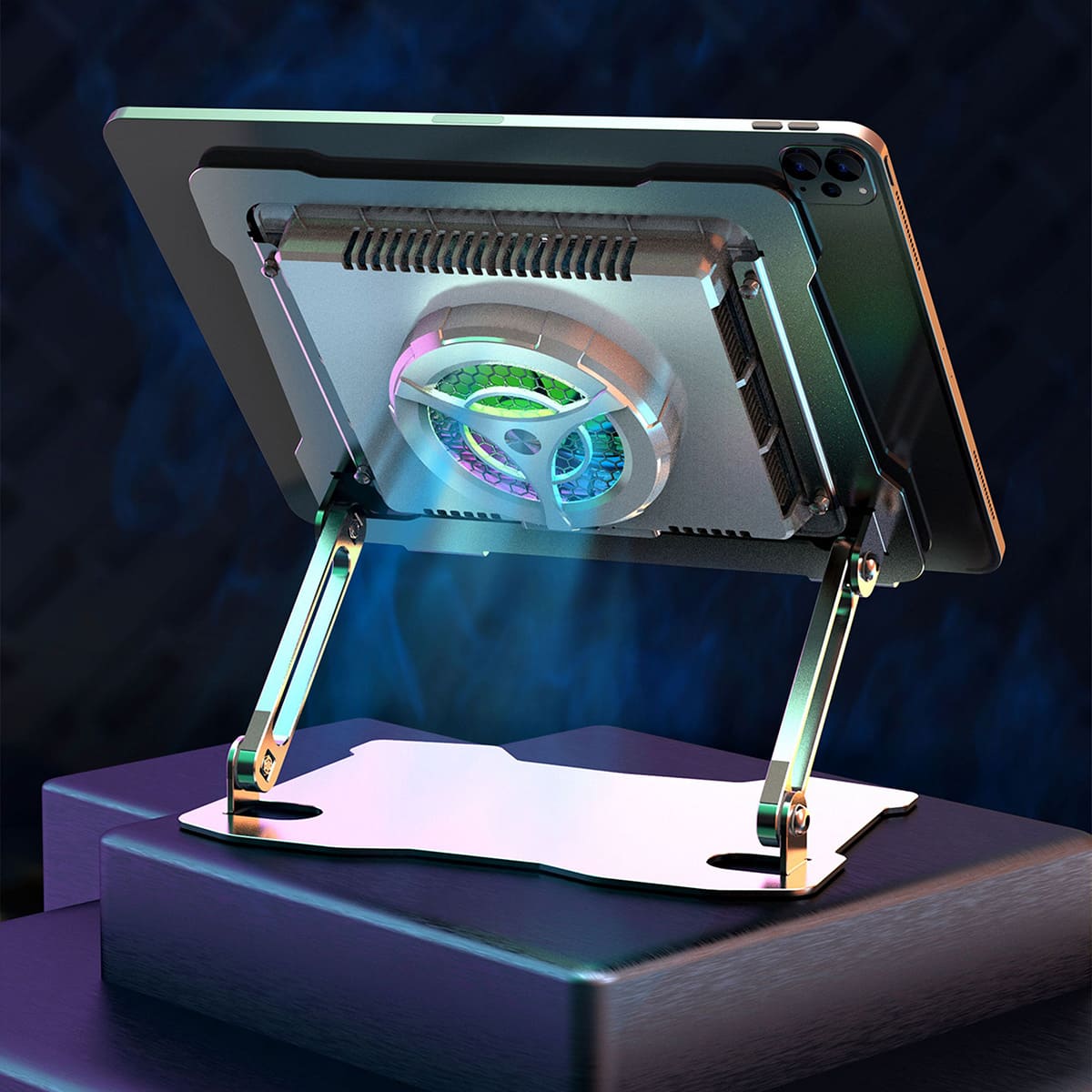 Quạt tản nhiệt Laptop máy tính bảng Z28 Pro sò lạnh - Đế tản nhiệt máy tính giá đỡ Surface book pro