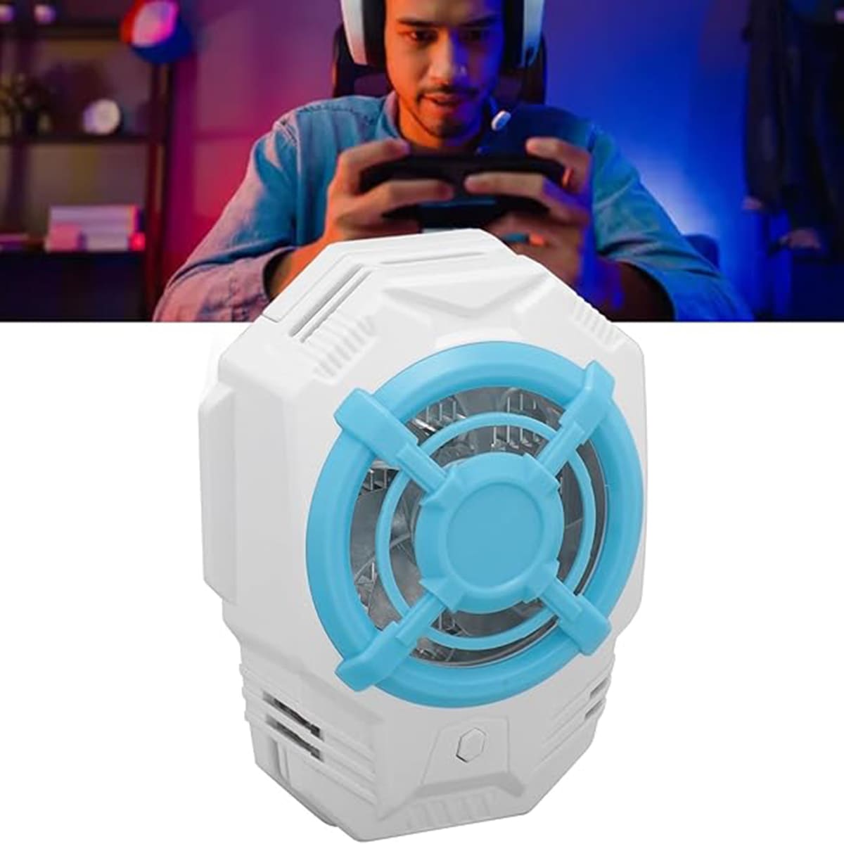 Quạt tản nhiệt điện thoại S19 sò lạnh siêu rẻ giảm nhiệt nhanh hỗ trợ tăng FPS Gaming liên quân PUBG FF