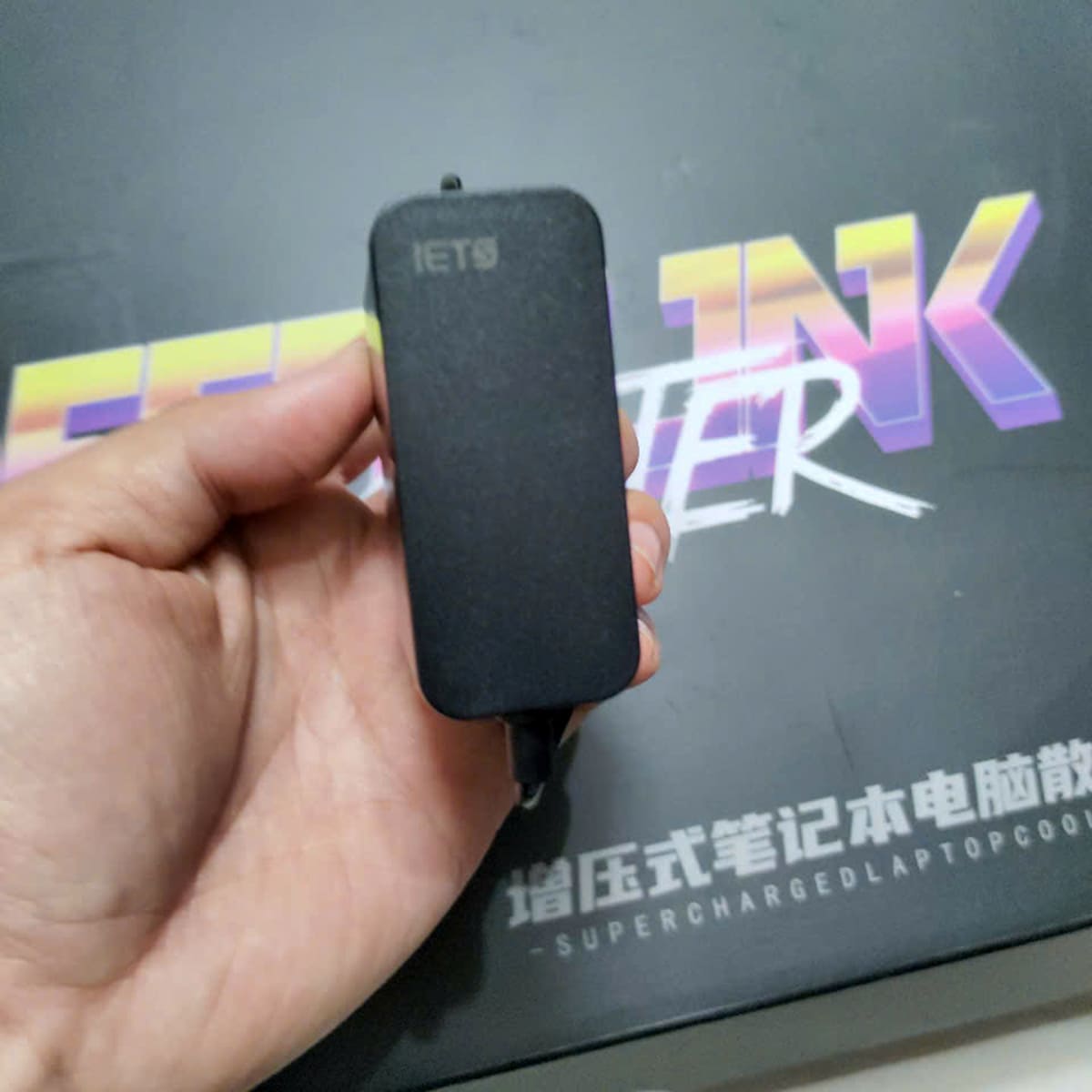 Củ sạc IETS GT626 GT610 - Bộ nguồn quạt tản nhiệt laptop GT626 GT610 adapter đế làm mát IETS