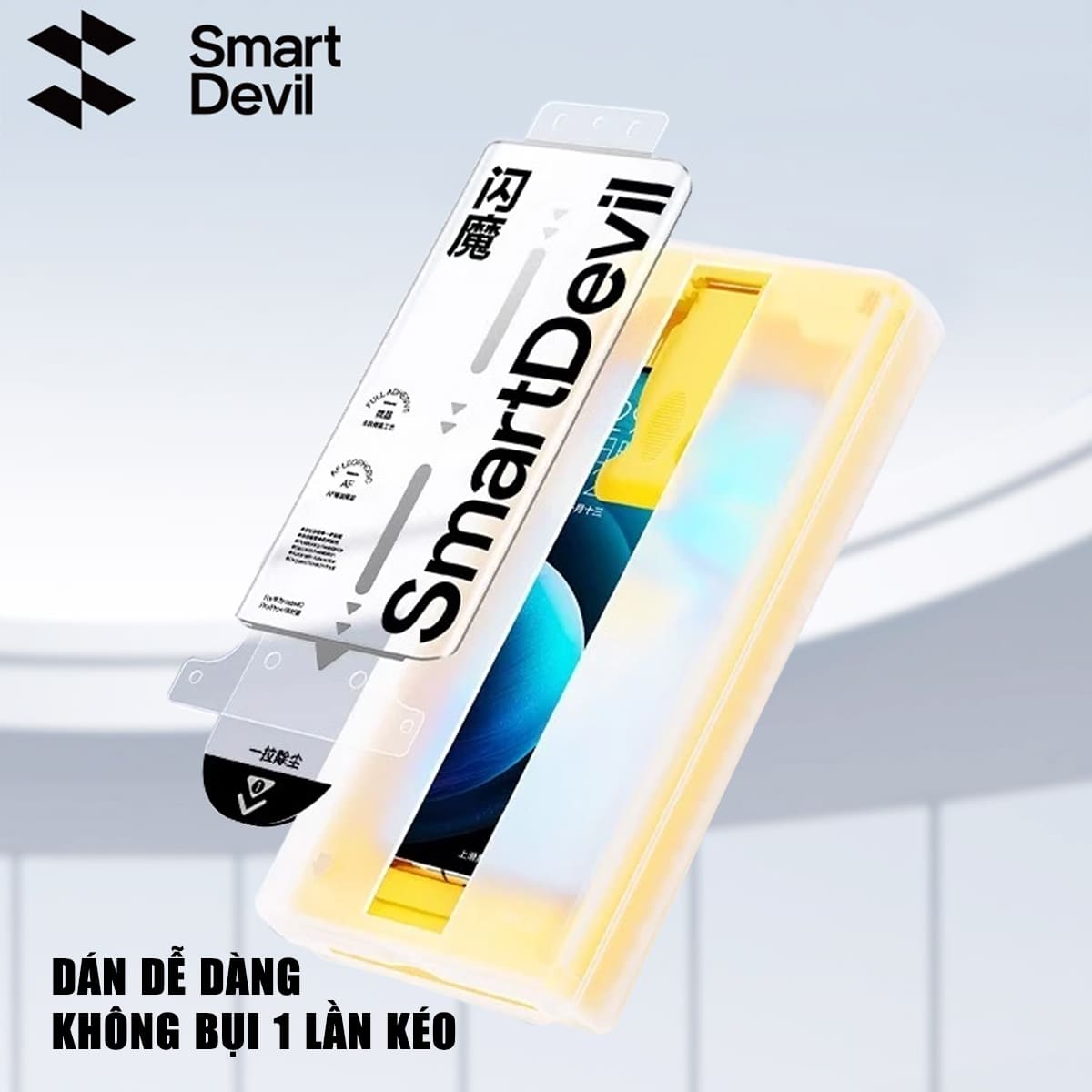 Dán màn hình Vivo iQOO 10 Pro Hydrogel Gốm Smart Devil full màn hình nhận vân tay