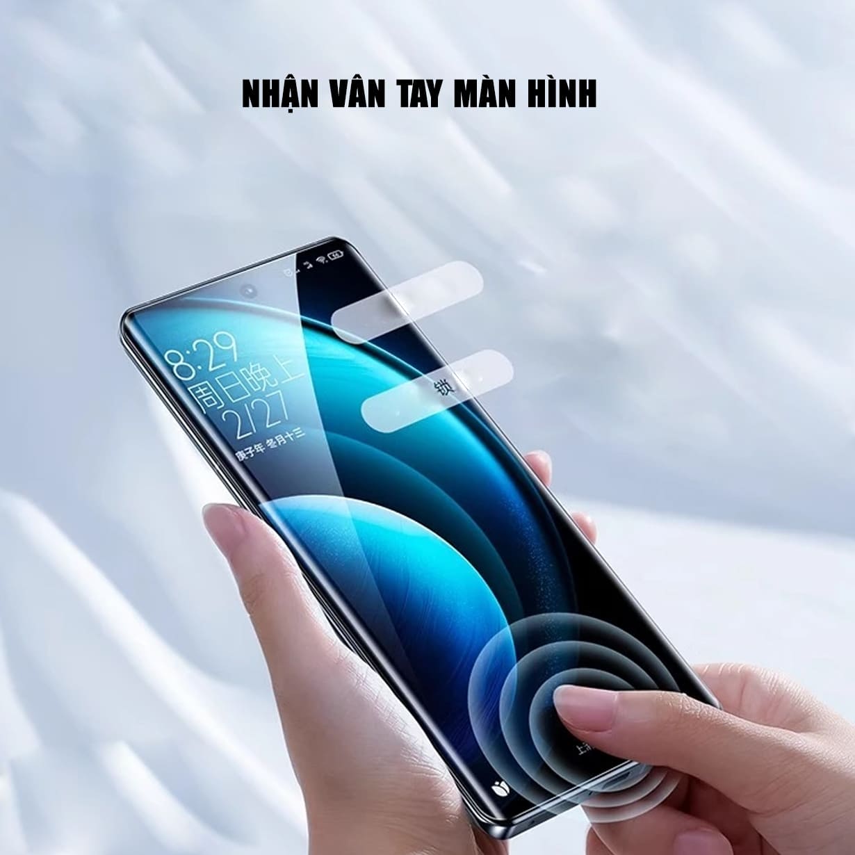 Dán màn hình Vivo iQOO 10 Pro Hydrogel Gốm Smart Devil full màn hình nhận vân tay