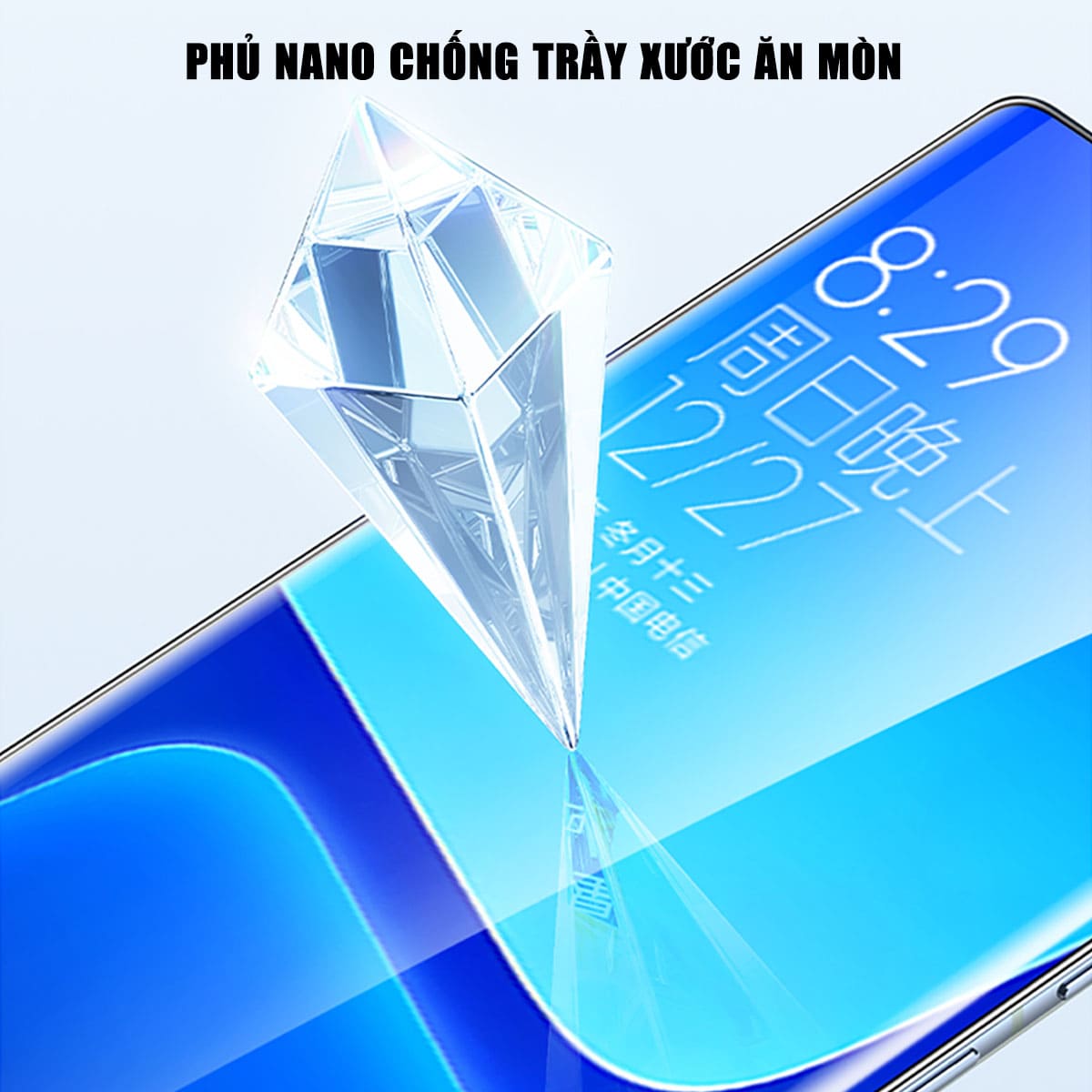 Dán màn hình Vivo iQOO 10 Pro Hydrogel Gốm Smart Devil full màn hình nhận vân tay