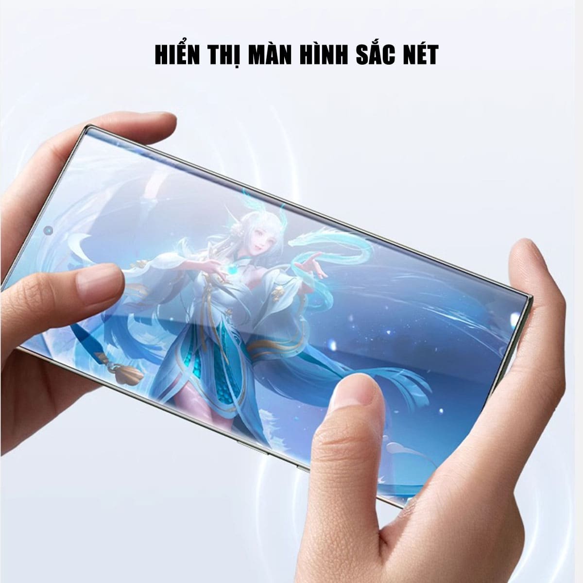 Dán màn hình Vivo iQOO 10 Pro Hydrogel Gốm Smart Devil full màn hình nhận vân tay