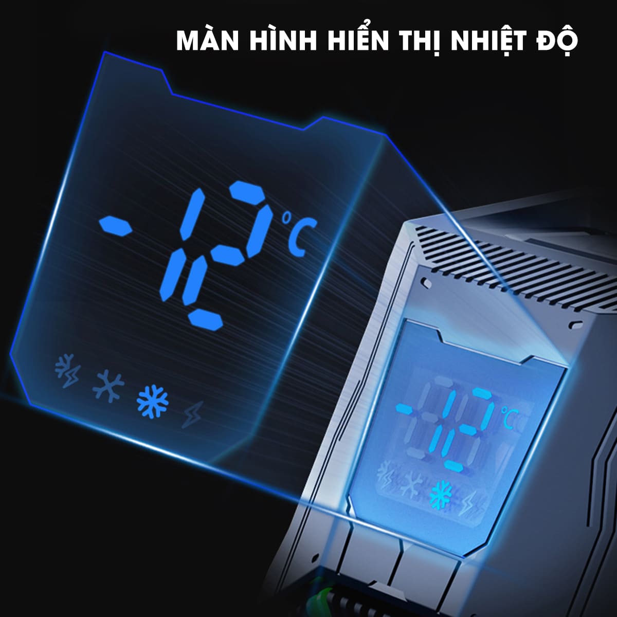 Quạt tản nhiệt điện thoại máy tính bảng XL30 sò lạnh nước từ tính hiệu năng cao có sạc không dây 15W