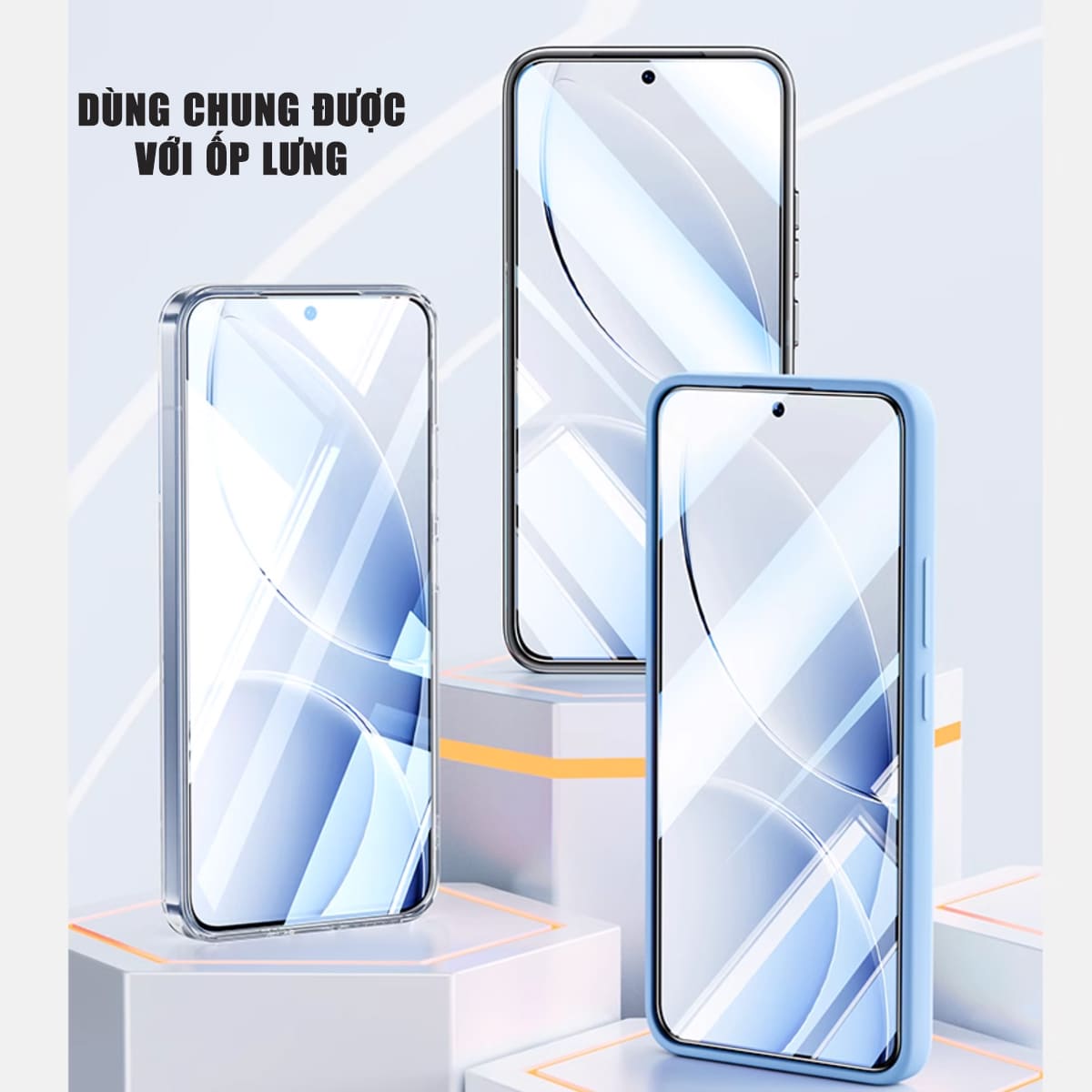 Kính cường lực Xiaomi Redmi K80 Pro trong suốt full màn hình chính hãng Smart Devil