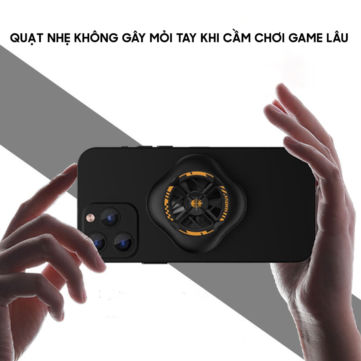 Quạt tản nhiệt điện thoại máy tính bảng X7 sò lạnh từ tính giá rẻ hỗ trợ tăng fps gaming liên quân PUBG FF