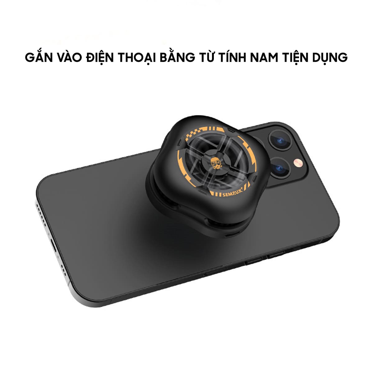 Quạt tản nhiệt điện thoại máy tính bảng X7 sò lạnh từ tính giá rẻ hỗ trợ tăng fps gaming liên quân PUBG FF