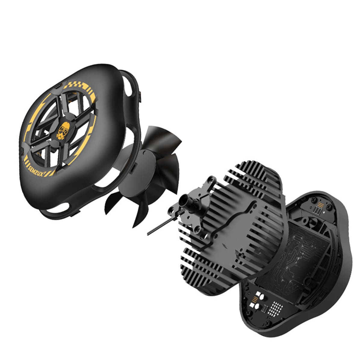 Quạt tản nhiệt điện thoại máy tính bảng X7 sò lạnh từ tính giá rẻ hỗ trợ tăng fps gaming liên quân PUBG FF