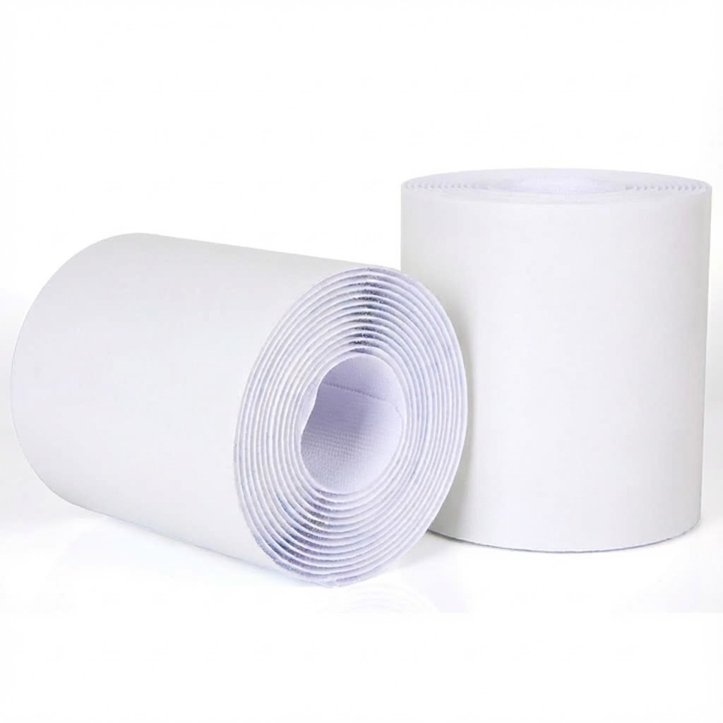 Băng gai dính 2 mặt có keo sẵn siêu dính bản 10cm, nhám dính, khoá nhám Velcro miếng dán vải 2 mặt dán giày, túi xách, quần áo